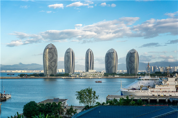 花瓣素材_航拍海南岛景物和黄昏日落_175474593.jpg